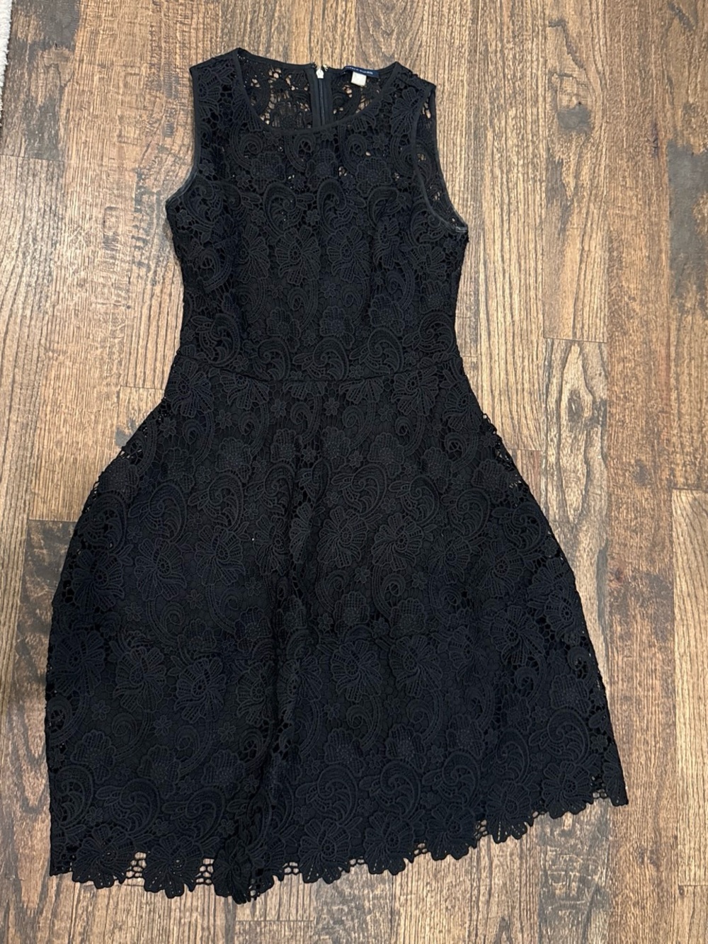 Tommy Hilfiger  Lace Sleeveless Fit-and-Flare Dress